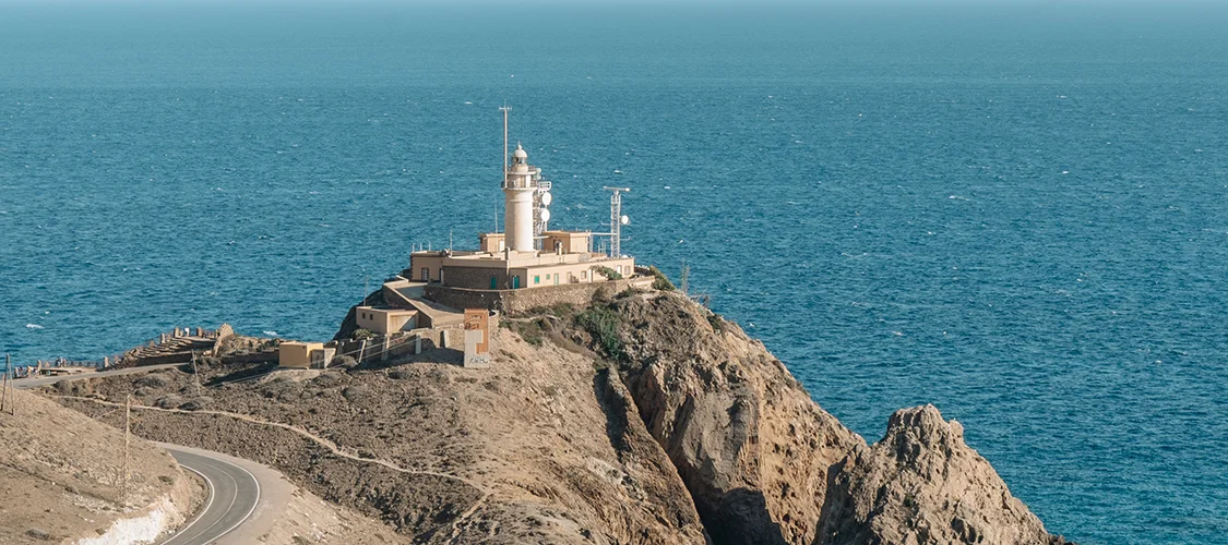 Paisaje costero de Cabo de Gata
