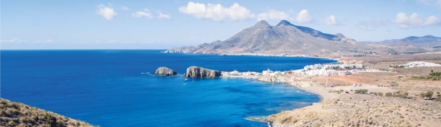 Paisaje costero de Cabo de Gata
